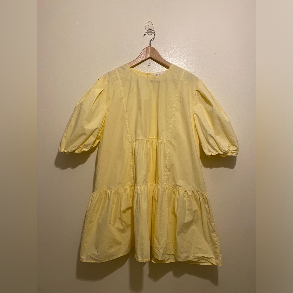 OAK + FORT Baby Yellow Mini Dress